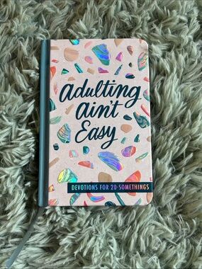 Adulting Ain't Easy Hardcover Devotional Book for 20 somethings